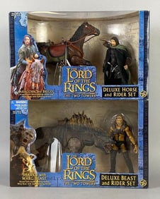 Group of 2 Toy Biz Lord of the Rings Action Figure Sets