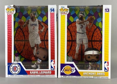Group of 2 Los Angeles Basketball Player Funko Pops