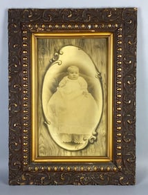 Antique Babys Portrait Photograph