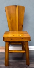 Solid Pine Arts and Crafts Dining Chair