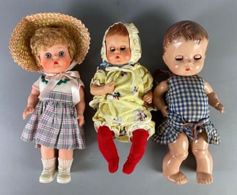 Group of 3 Baby Dolls
