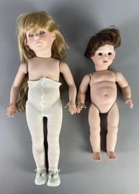 Group of 2 Verla Porcelain Dolls