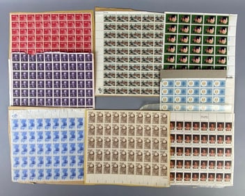 Group of Stamp Sheets