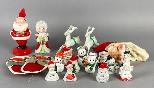 Group of Vintage Christmas Items
