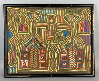 Kuna Folk Art Mola Tribal Textile