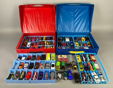 Group of 100+ Hot Wheels Die-Cast Vehicles