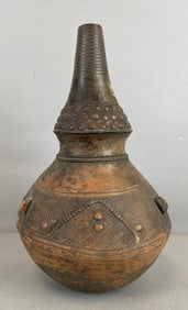 Vintage African Pottery Vessel