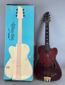 Vintage Sears Wing Ding Big Sound Guitar