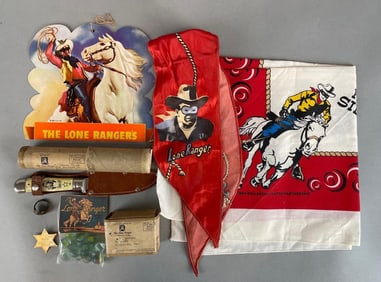 Group of Lone Ranger Items