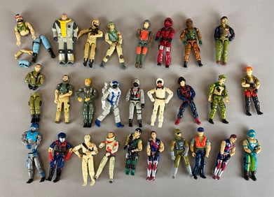 Group of Hasbro GI Joe Action Figures
