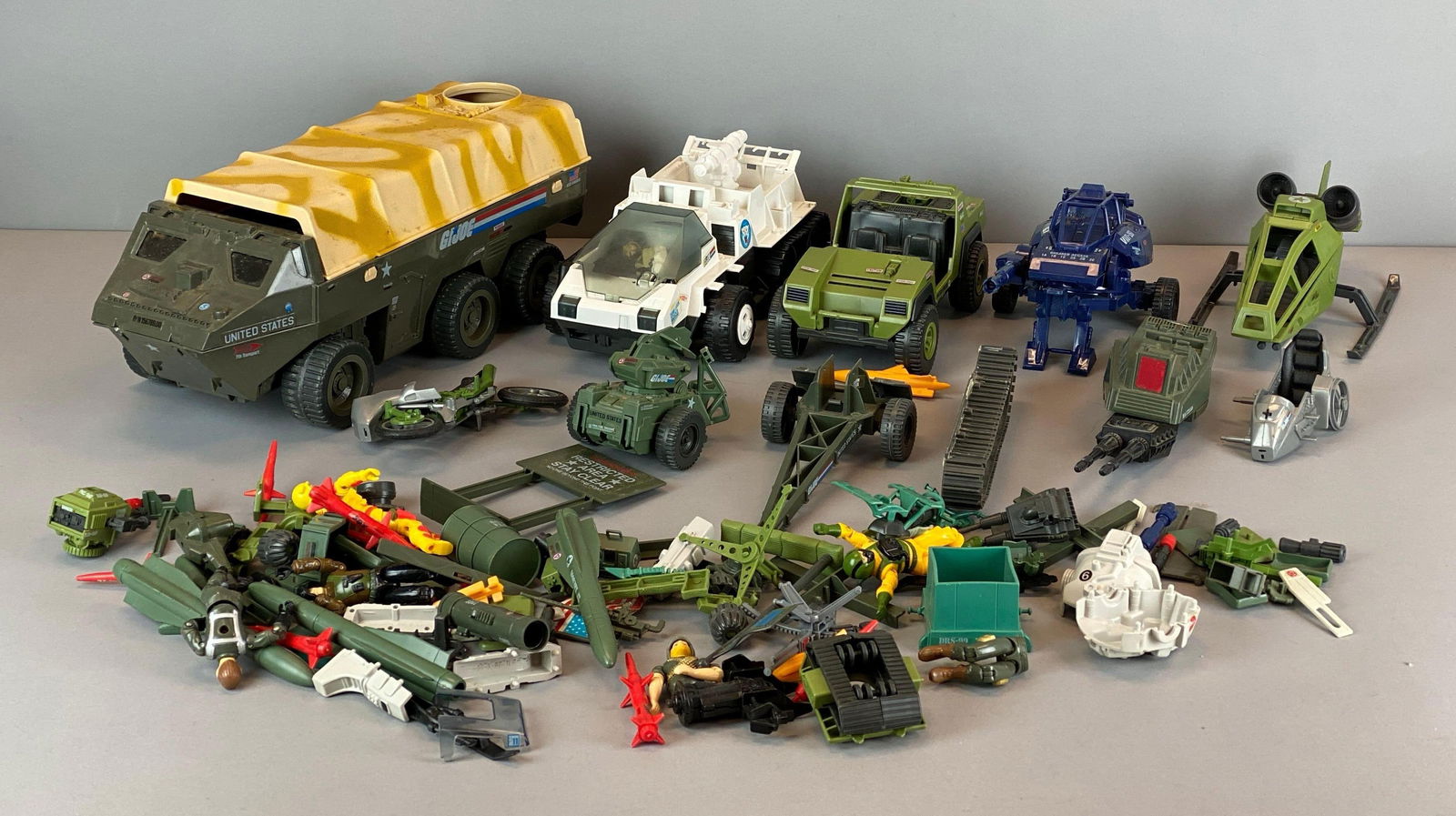 Group of 1980s Hasbro GI Joe Vehicles and More (1 of 3)