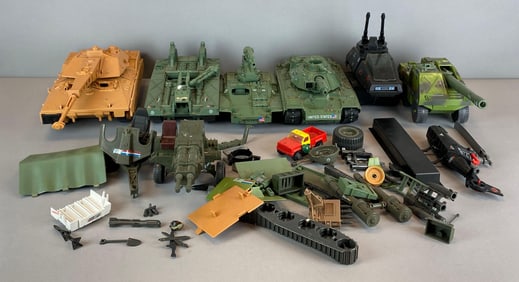 Group of 1980s GI Joe Vehicles and More