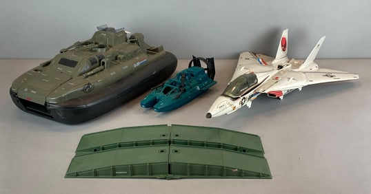 Group of 1980s Hasbro GI Joe Vehicles