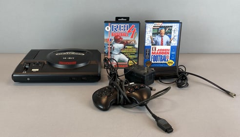 1988 Sega Genesis Gaming Console With Accessories