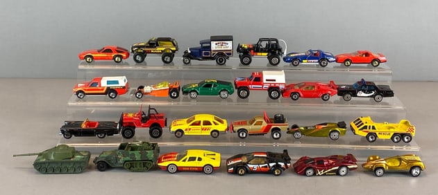 Group of 24 1970s - 1980s Matchbox Die-Cast Cars