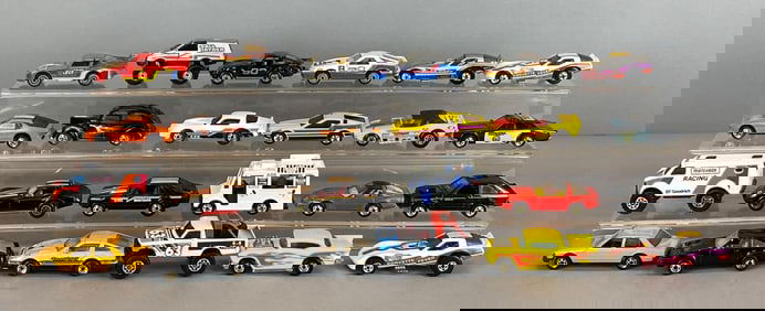 Group of 48 1970s - 1990s Matchbox and Hot Wheels Cars