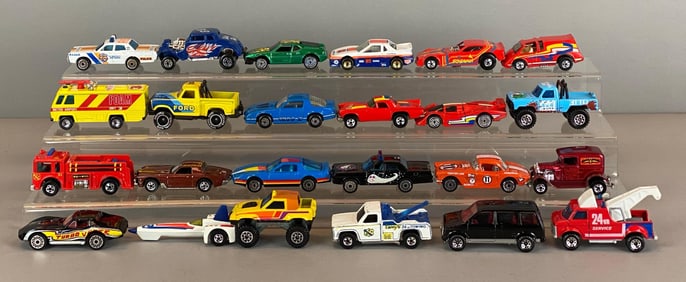 Group of 40+ 1970s - 1980s Matchbox and Hot Wheels Cars