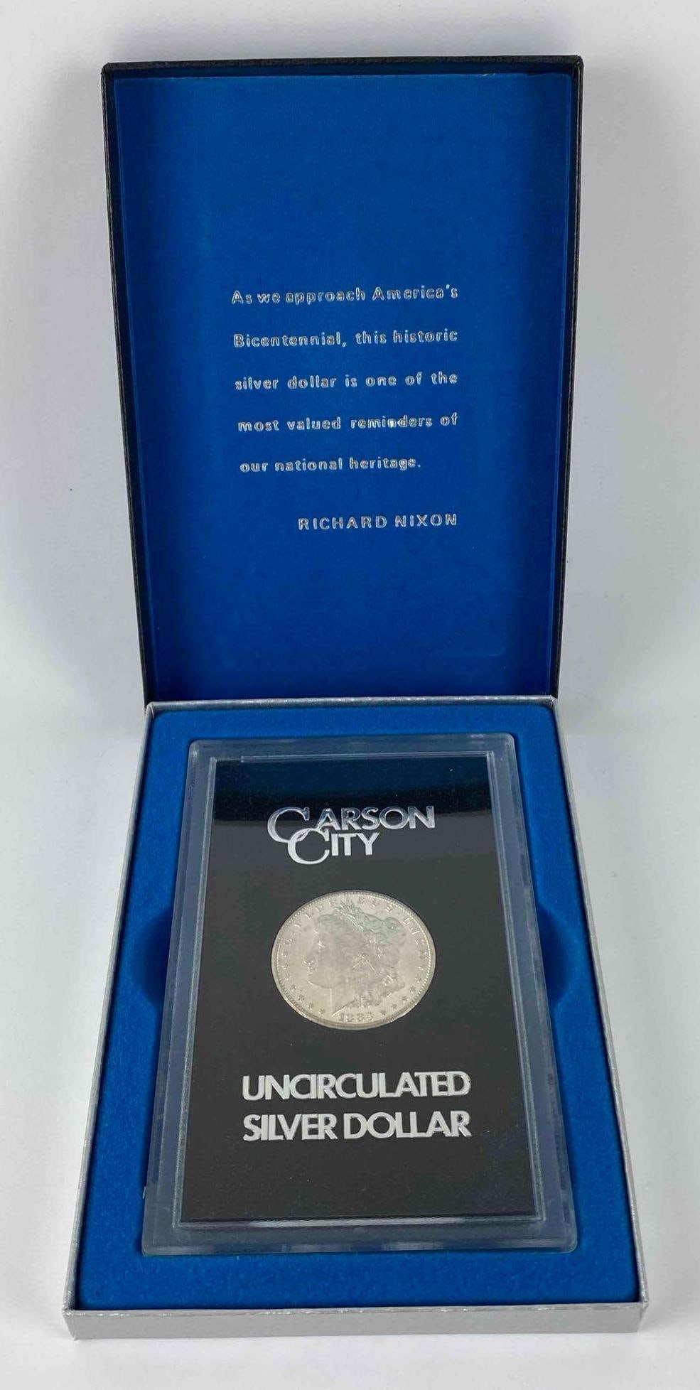 1883 GSA US Mint Carson City Morgan Silver Dollar (1 of 5)