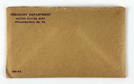 1958 P US Mint Coin Proof Set