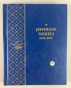 Group of 70 Jefferson Nickels in a Whitman Folder