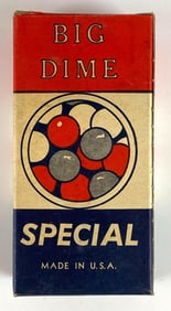 Group of 30+ Vintage J Pressman Big Nickel Special Glass Marbles