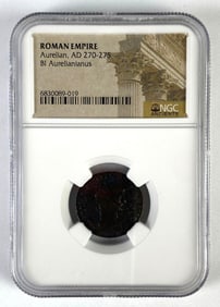 NGC Ancients Graded Roman Empire Aurelian Coin