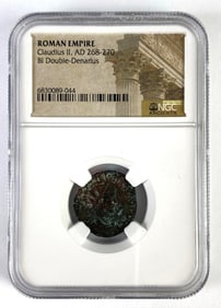 NGC Ancients Graded Roman Empire Claudius II Coin