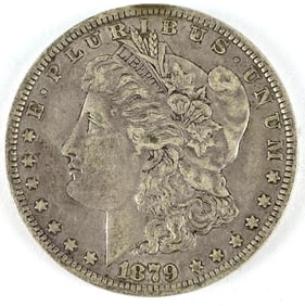 1879 US Morgan Silver Dollar