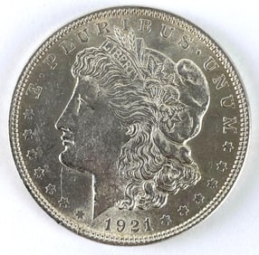 1921 US Morgan Silver Dollar