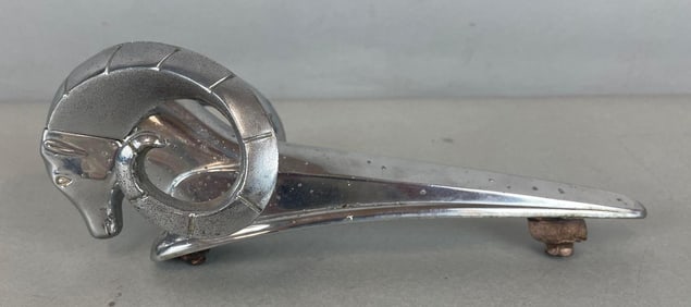 1950s Dodge Ram Chrome Hood Ornament