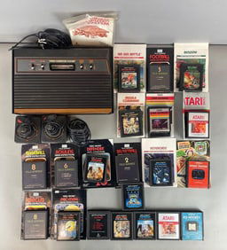 1980 Atari Video Computer System with Games