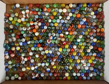 Group of 460+ Vintage Marbles