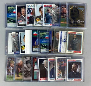 Group of US Political Trading Cards