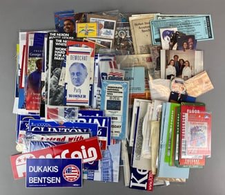 Group of Assorted US Politcal Ephemera
