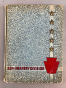 1946 28th Infantry Division WW2 Historical Review Book