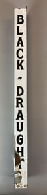 Black Draught Laxative Medicine Porcelain Advertising Dispenser
