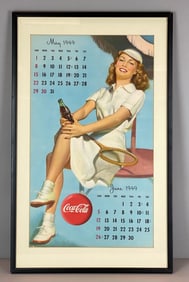 Coca-Cola May / June 1949 Calendar Panel