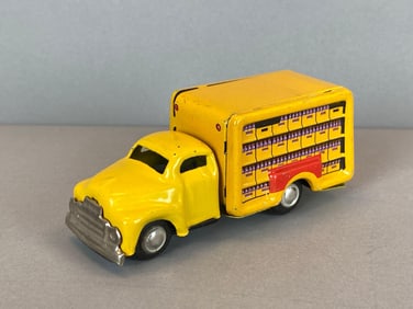 1950s Japanese Coca-Cola Tin Litho Friction Delivery Truck