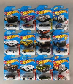 Group of 13 Mattel Hot Wheels Ford Vehicles