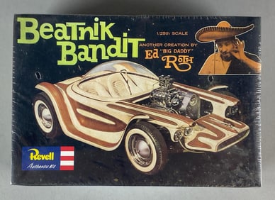 1963 Revell Ed Roth Beatnik Bandit Plastic Model Kit