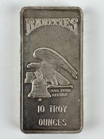 Rarities Mint Eagle 10 oz .999 Fine Silver Ingot/ Bar
