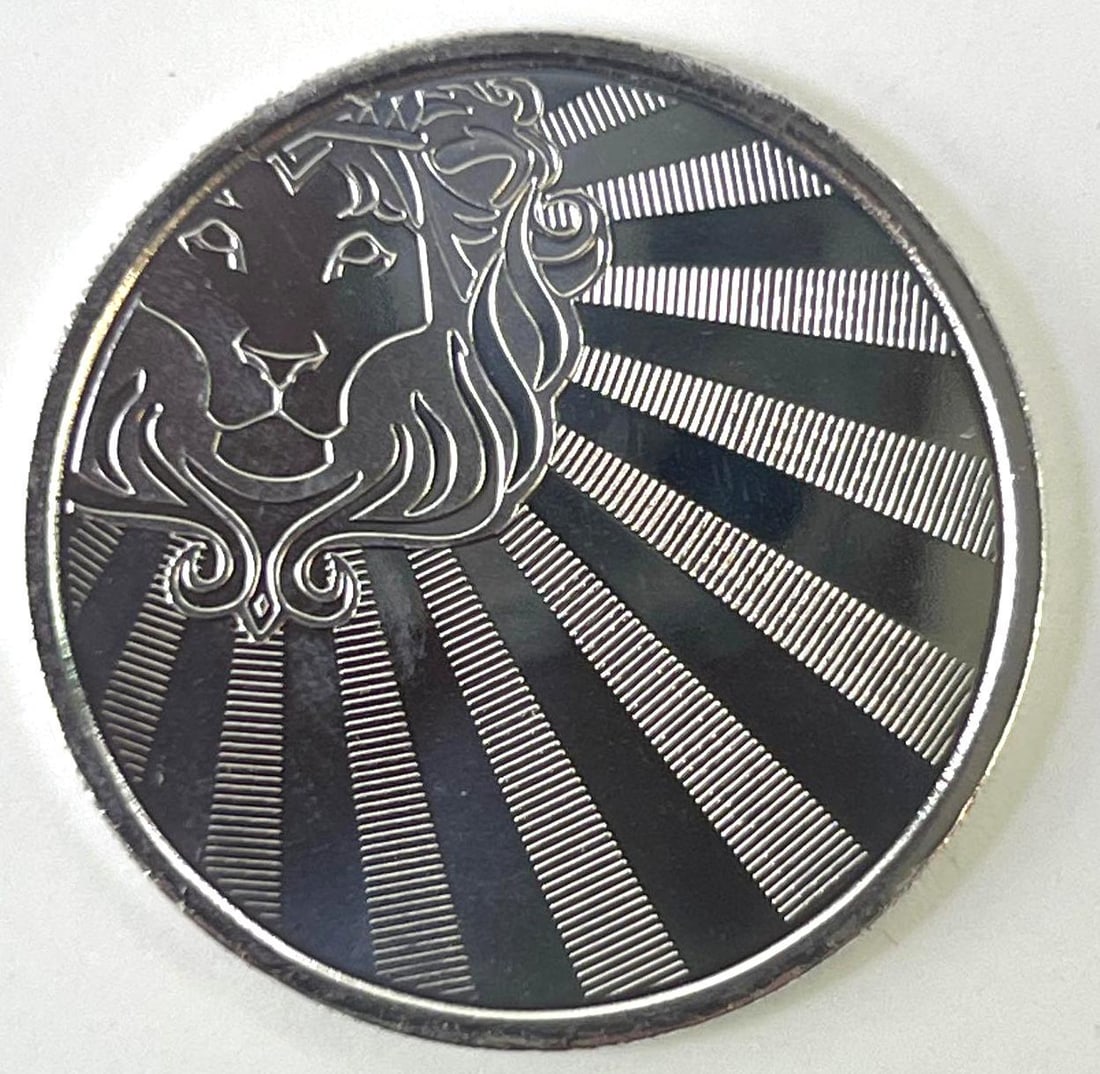 2020 Scottsdale Reserve Lion Head 1 oz .999 Fine Silver: 2020 Scottsdale Reserve Lion Head 1 oz .999 Fine Silver