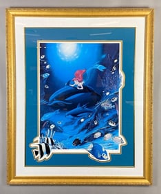 1994 Robert Wyland Ariels Dolphin Ride Lithograph Print