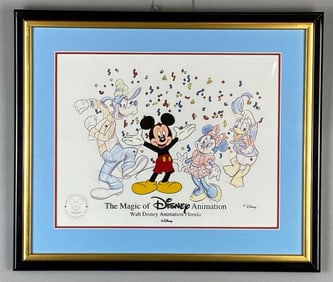 1998 Disney-MGM 70 Years with Mickey Mouse Animation Cel