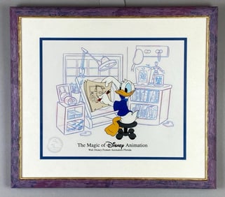 1999 Disney Celebrating 65 Years with Donald Duck Animation Cel