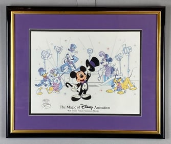 2001 Disney Lights, Camera, Action Animation Cel