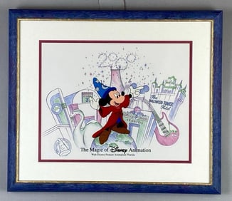 2000 Disney Millennium Magic Collectors Animation Cel