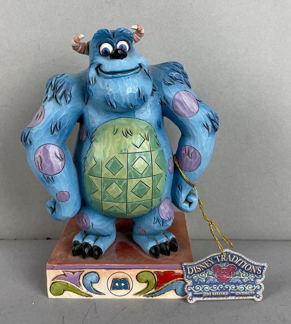 Enesco Jim Shore Disney Traditions Gentle Giant Resin Figure: Supply of monsters Inc. showcase Collection, measures 6 1/2 inches