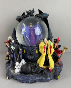 Disney Villains Musical Snow Globe