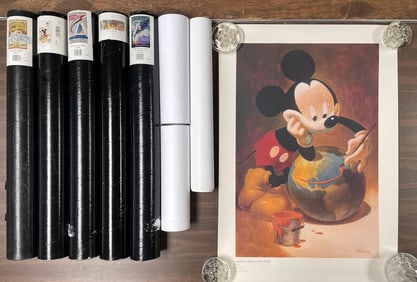Group of Disney Posters and Lithographs